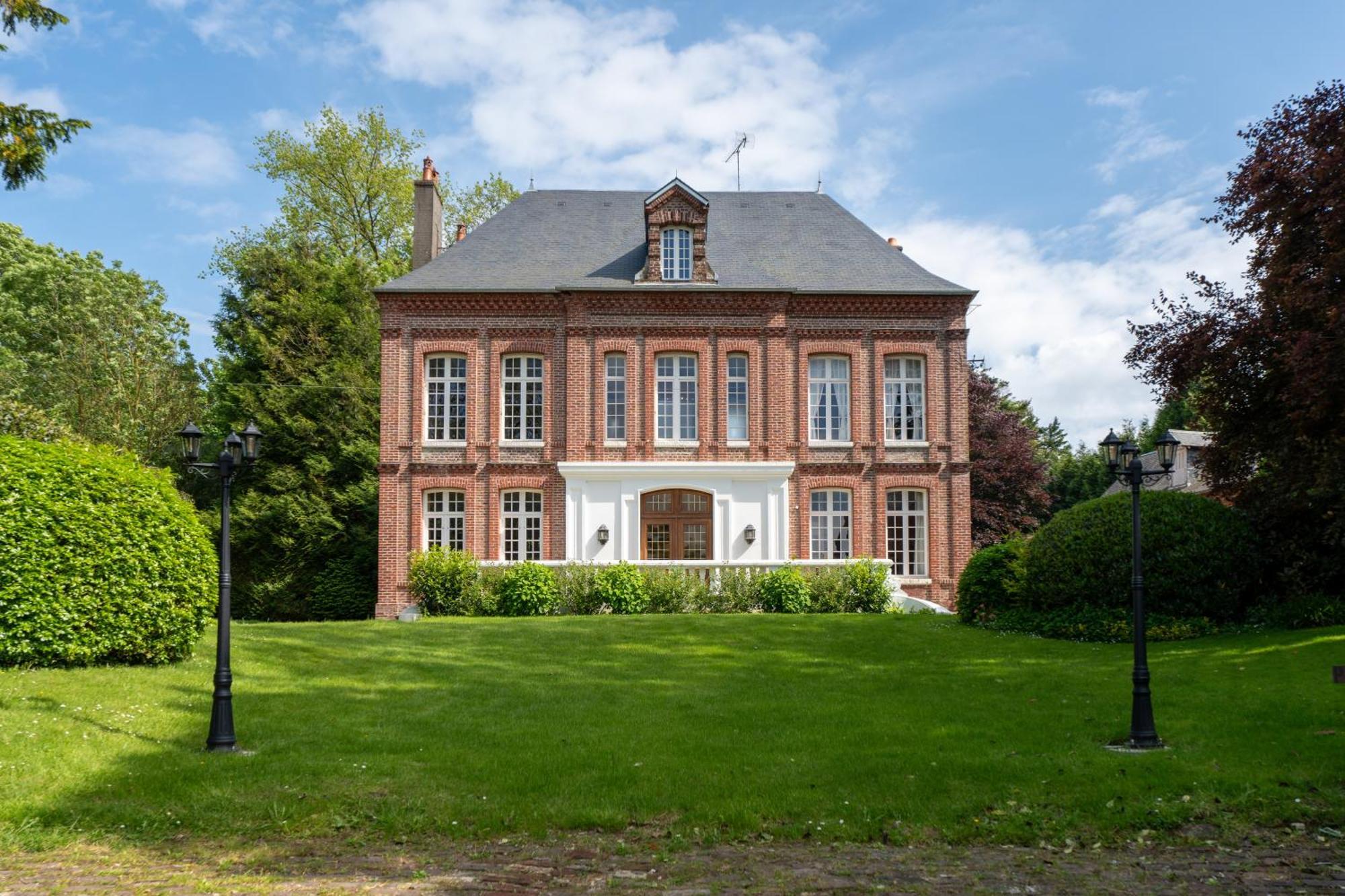 Bed and Breakfast Le Manoir De La Belle Epoque Béthencourt-sur-Mer Esterno foto
