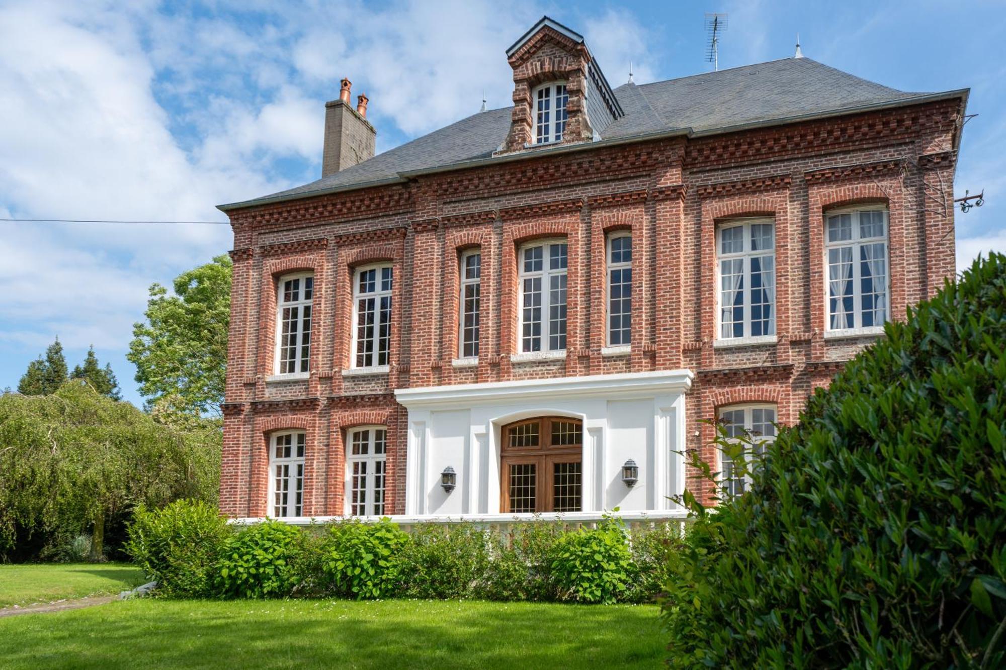 Bed and Breakfast Le Manoir De La Belle Epoque Béthencourt-sur-Mer Esterno foto
