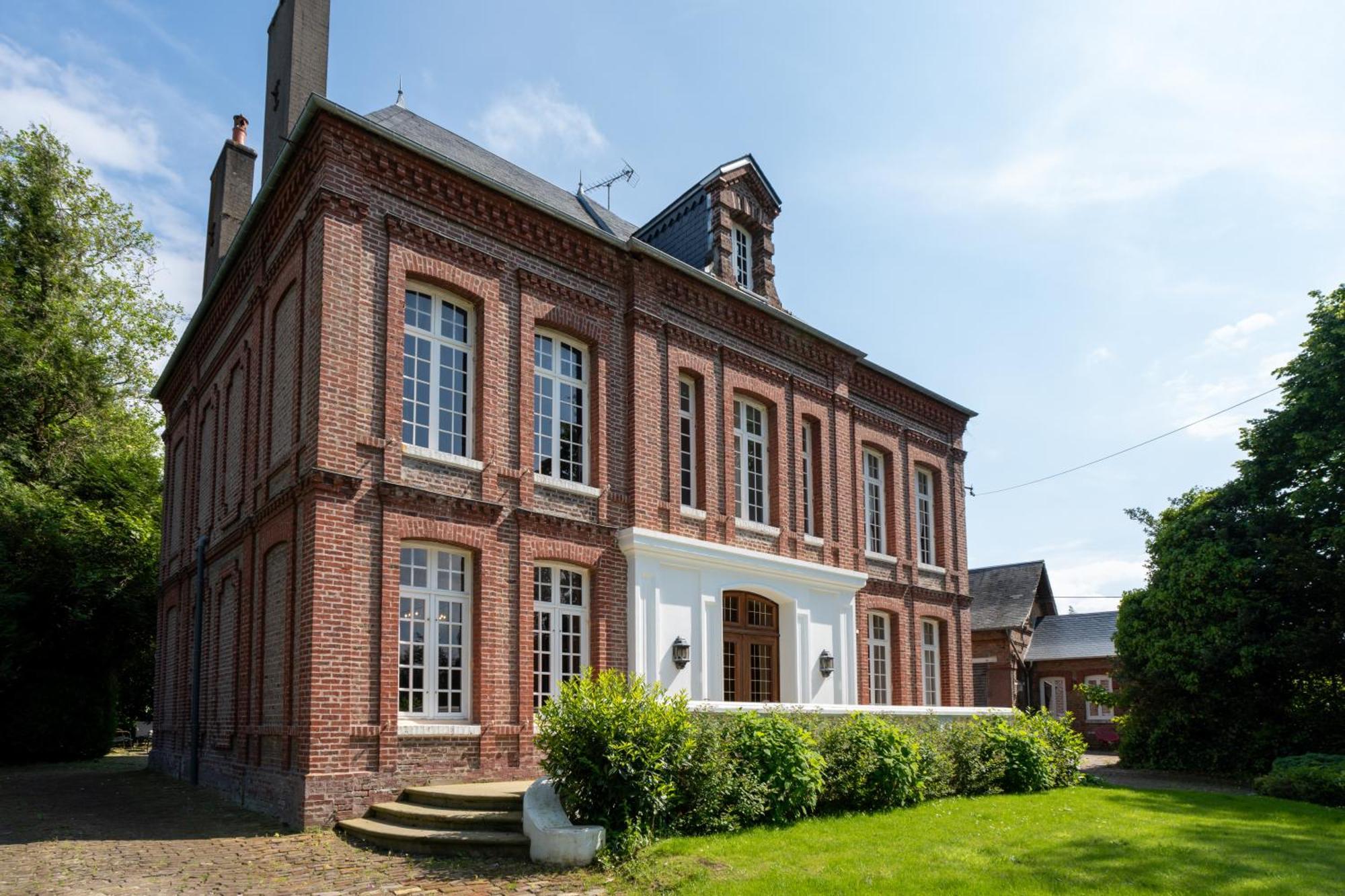 Bed and Breakfast Le Manoir De La Belle Epoque Béthencourt-sur-Mer Esterno foto