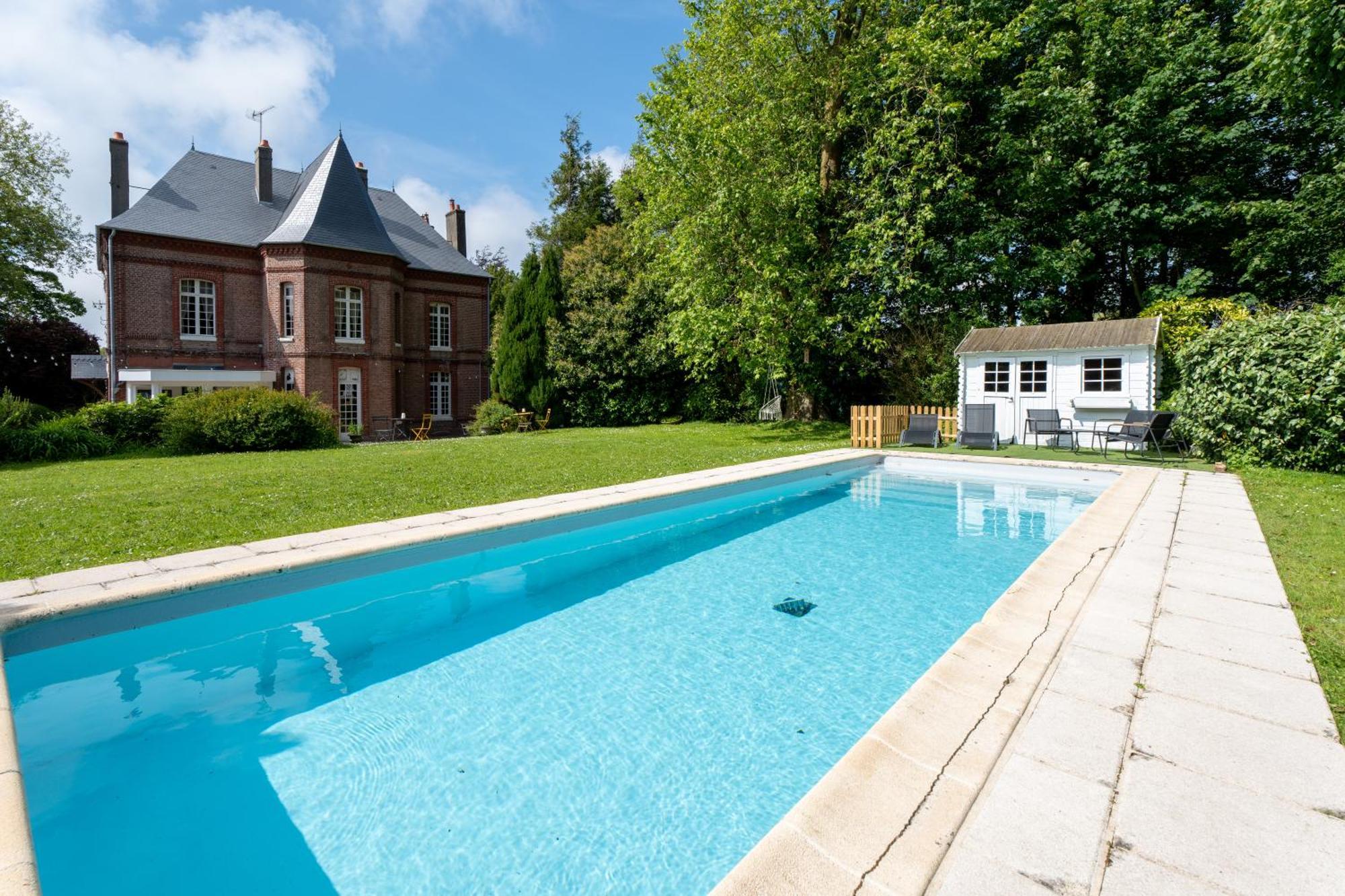 Bed and Breakfast Le Manoir De La Belle Epoque Béthencourt-sur-Mer Esterno foto